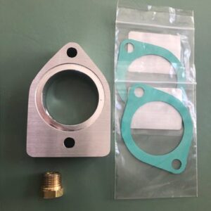 Dual Port Thermostat Riser for Triumph TR2, TR3, TR4